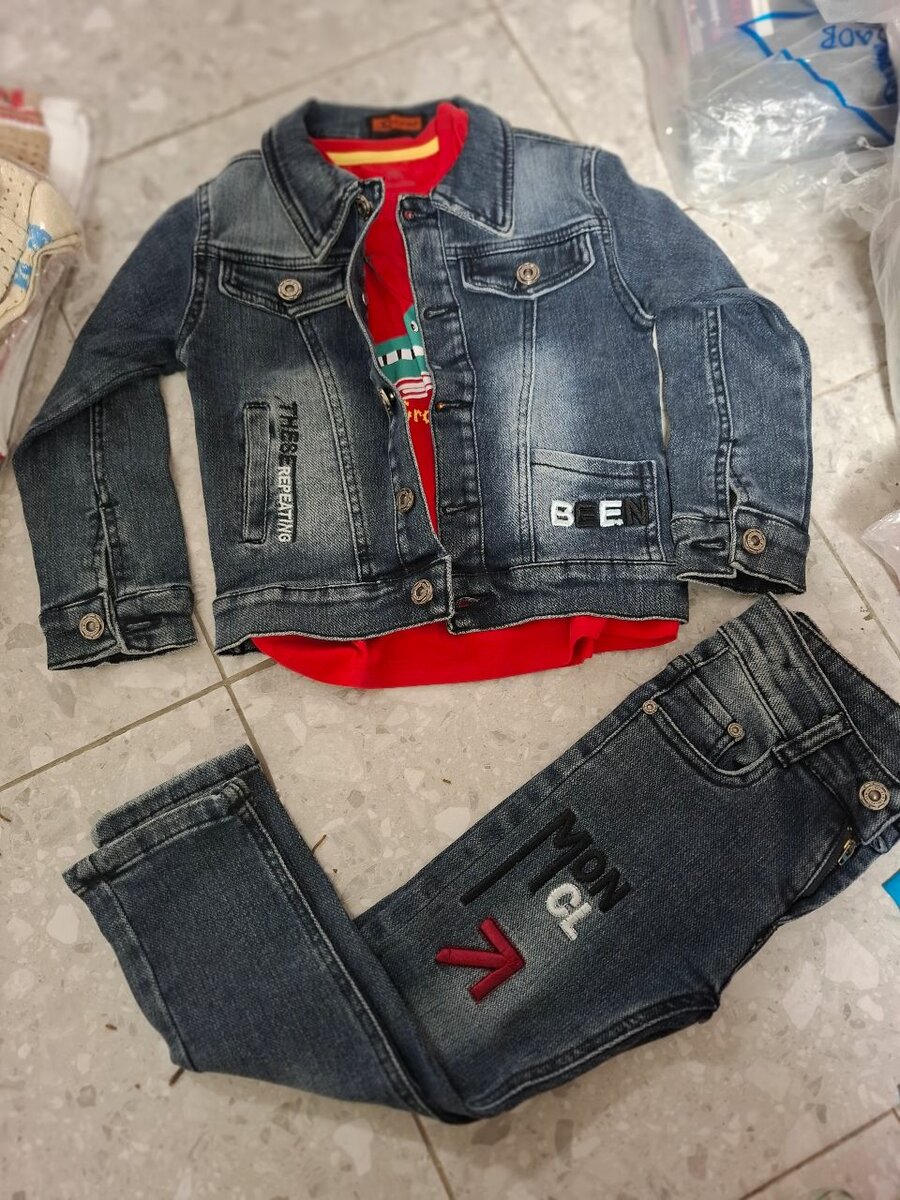 Ensemble en jean enfant