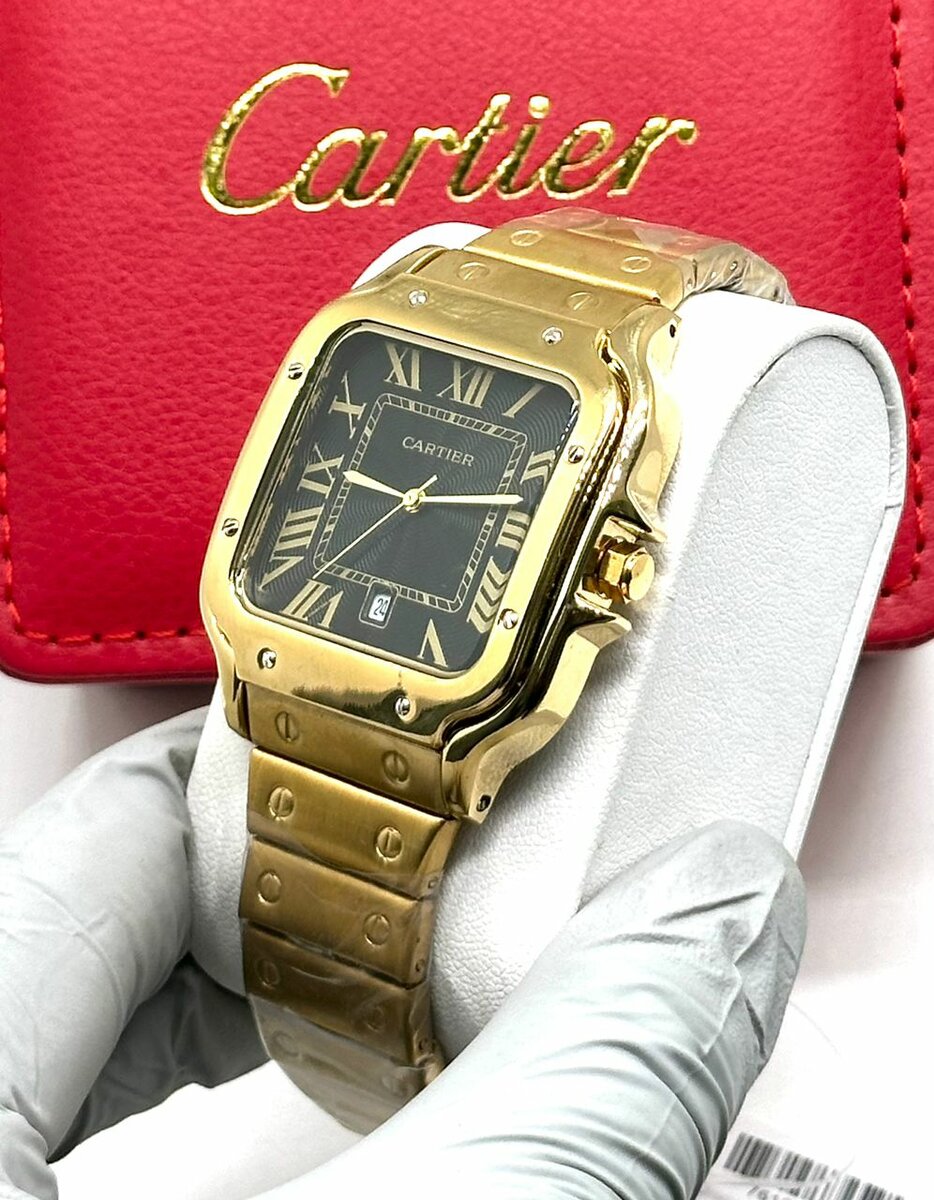 Montre Cartier Santos Dorée
