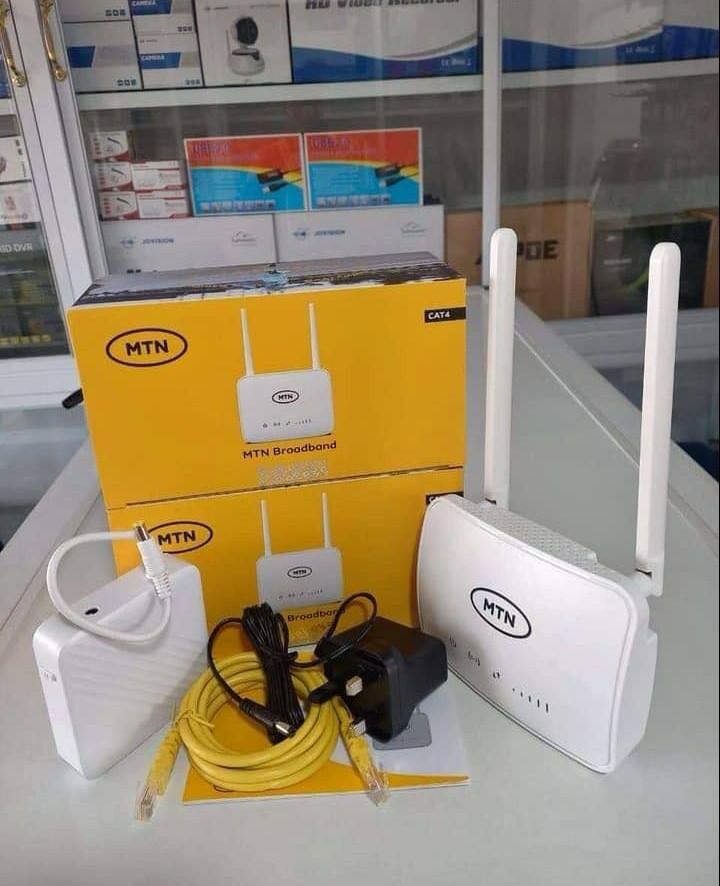 MTN 4G universal router with power bank