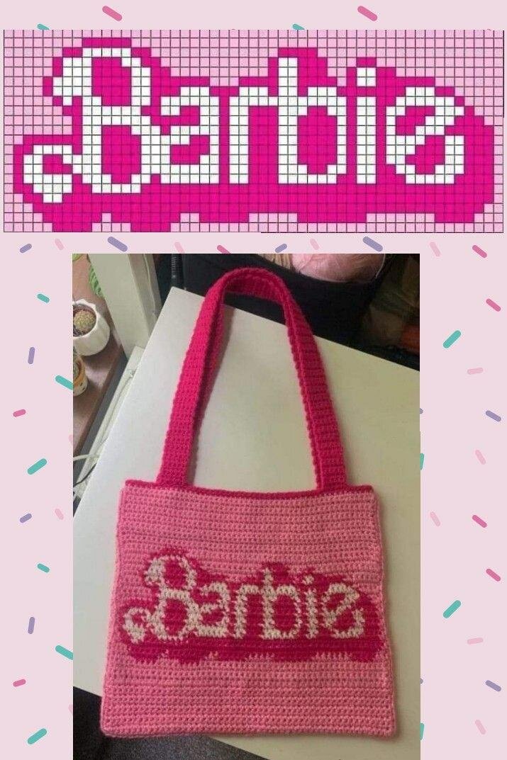 Sac en crochet motivant