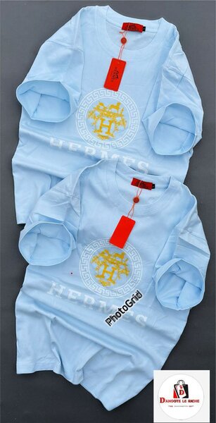 T-shirts bleus pour hommes