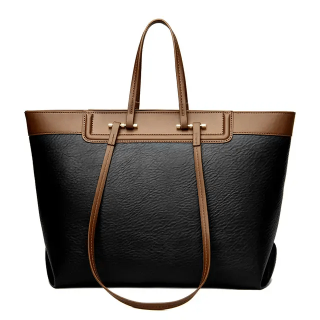 Sac cabas en cuir chic