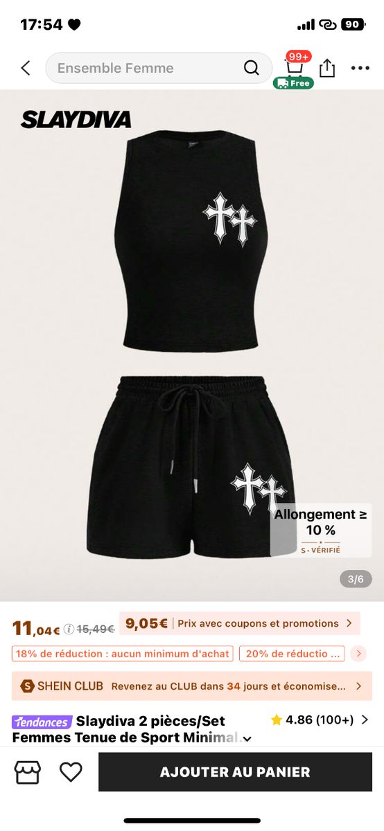 Ensemble Jupe et Haut Tie-Dye