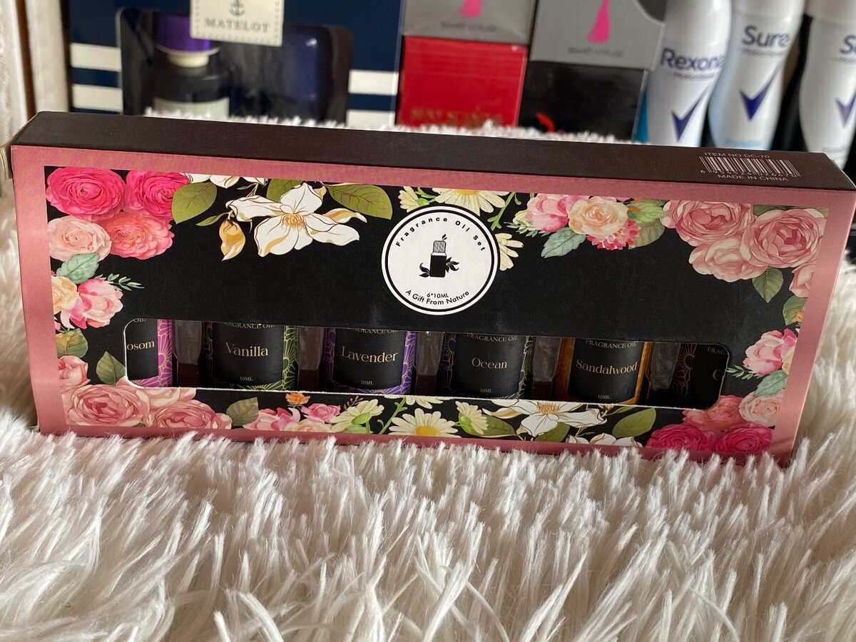 Scent of Nature Fragrance Oil for Aroma Diffuser - 6 Pieces