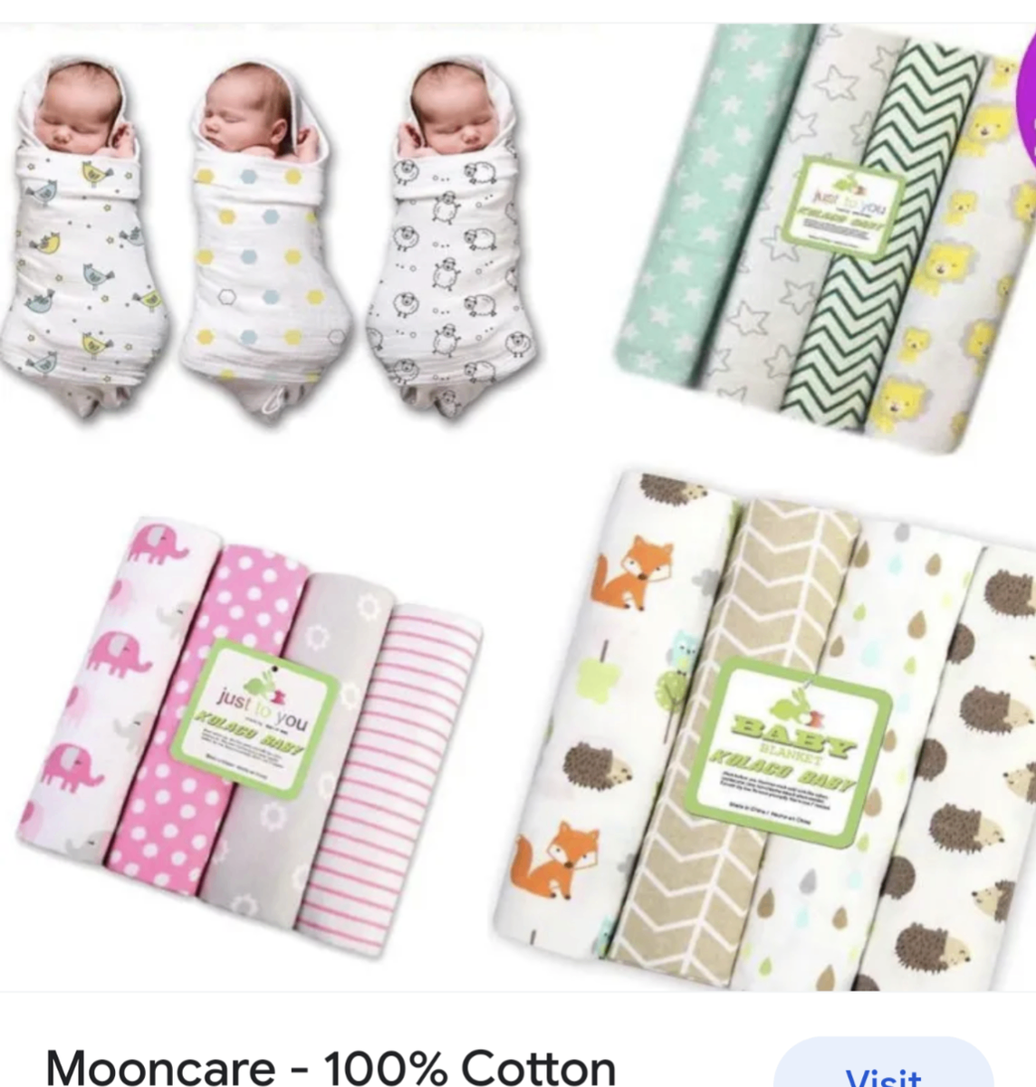 Baby receivers 1mitre 4pcs