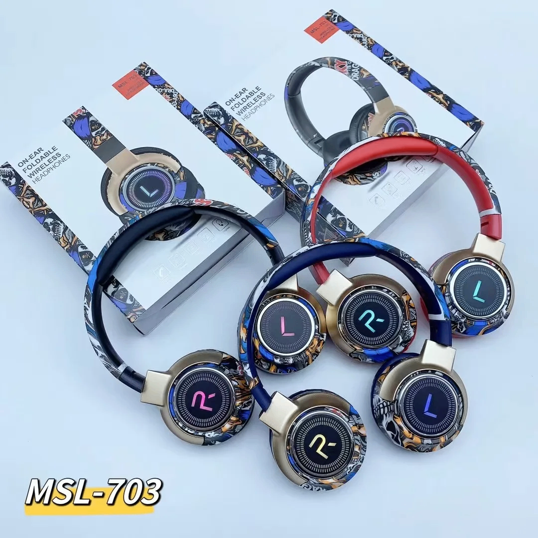 MSL-703 Casque Bluetooth Pliable