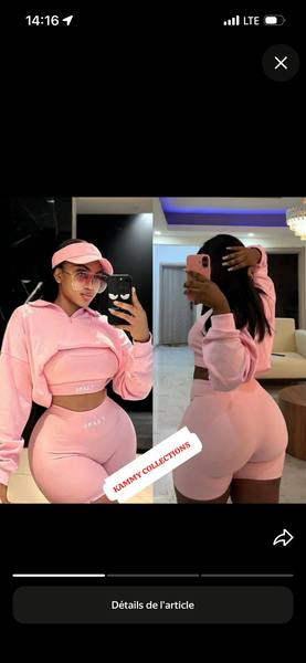 Ensemble Activewear Rose