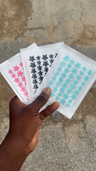 Patchs anti-acné étoiles
