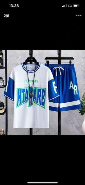 Set de vêtements sport coloré