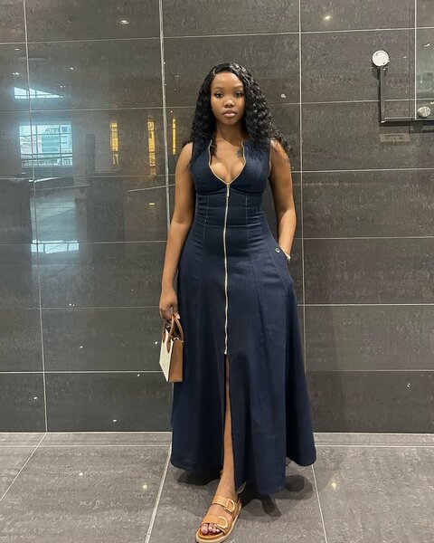 Robe longue élégante femme