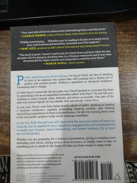 Do You Talk Funny by David Nihill