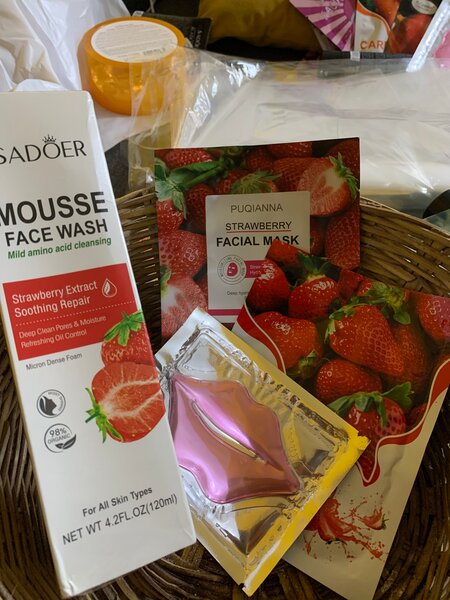 Mousse Visage Fraise Hydratant