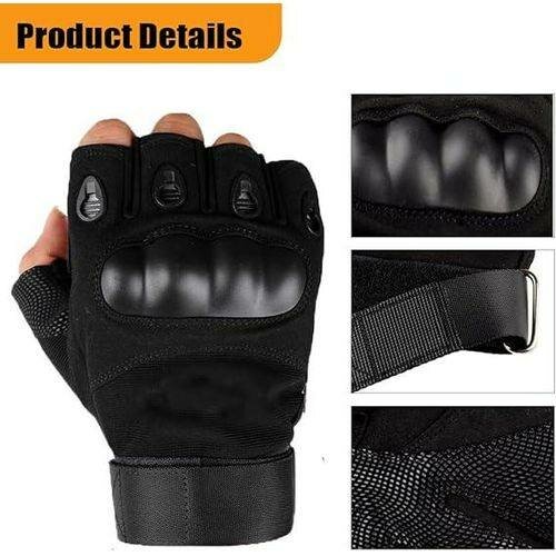 Gants demi-doigt pour hommes,