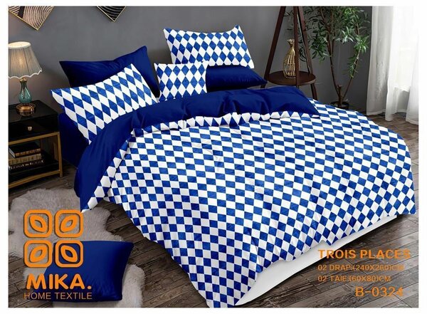 Drap de lit 100% coton