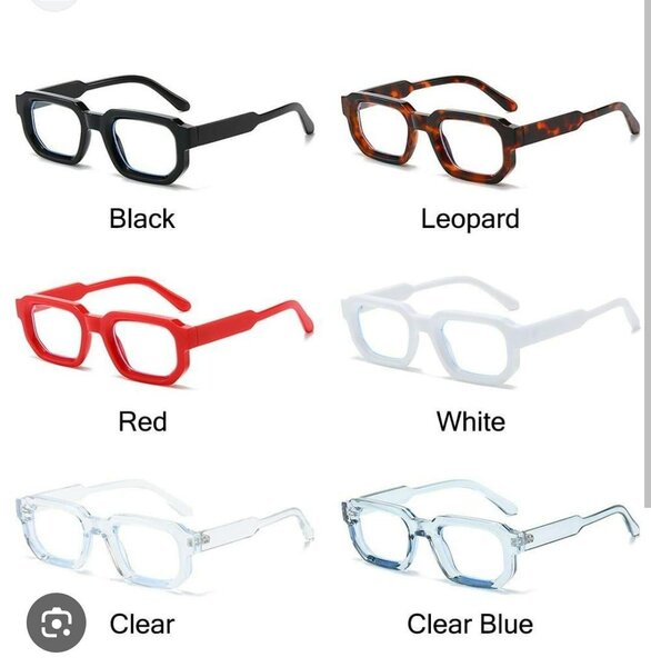 Lunettes carrées rétro
