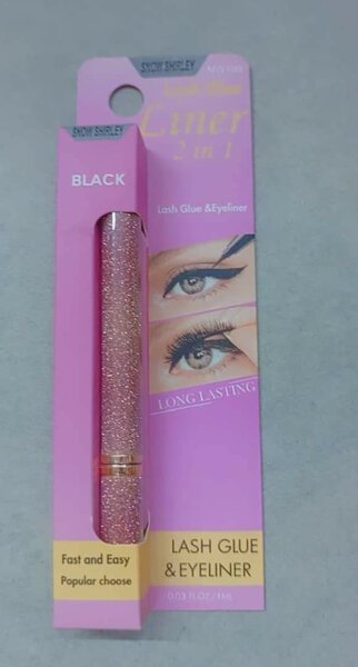 Eyeliner & Colle à Faux Cils 2-en-1