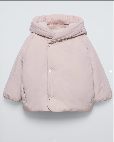 куртка розовая Zara 