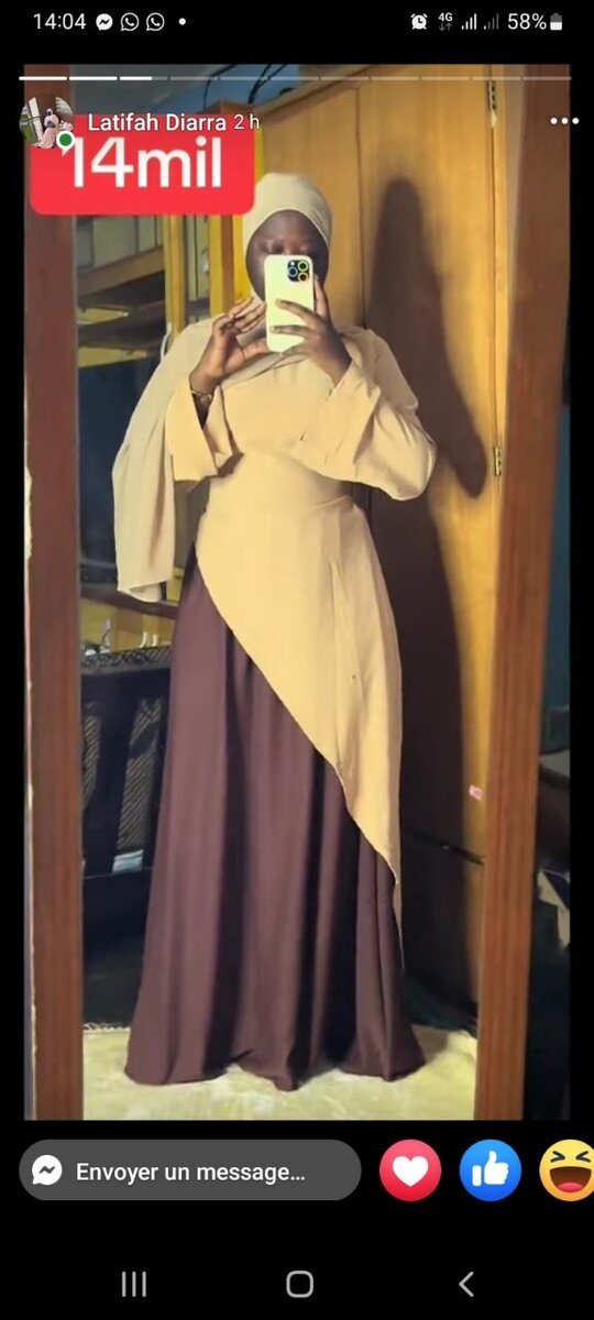 Robe Modeste Élégante Femme