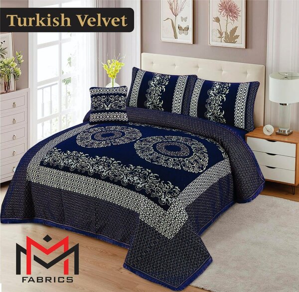 Turkish Valvet Bedsheet