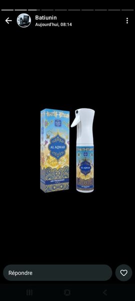 Spray désodorisant Sadaat