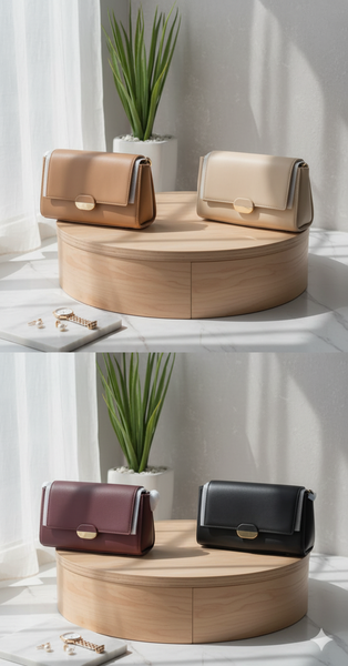 Sac à main élégant en cuir