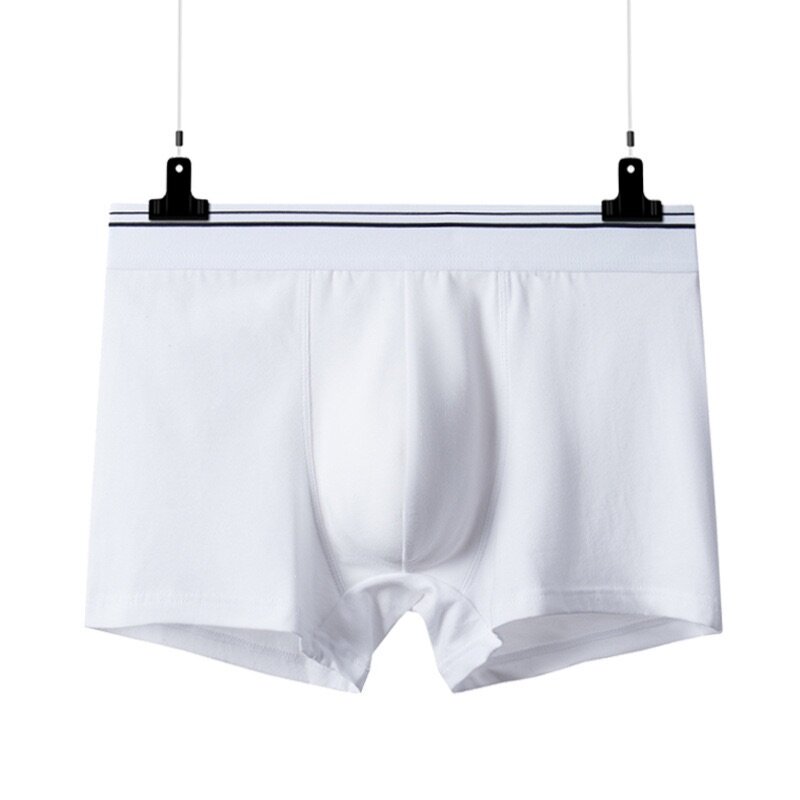 4 Boxers blancs confortables