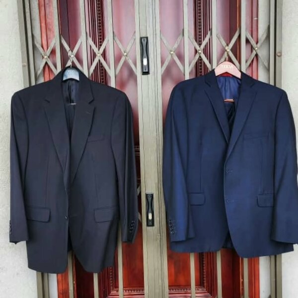 Second-hand and new suits for me new