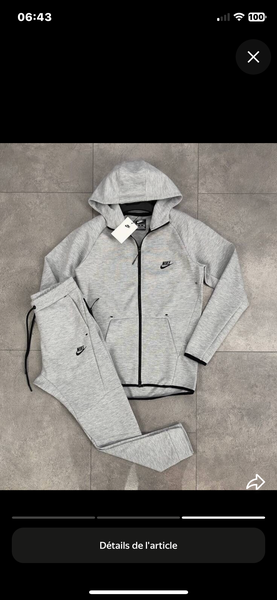 Ensemble de survêtement Nike moderne