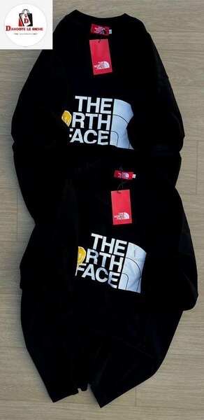 T-shirt noir à logo The North Face