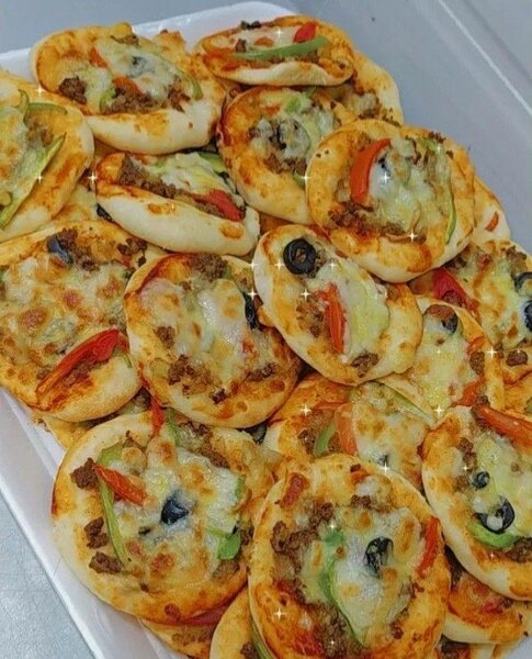 Mini pizzas gourmandes
