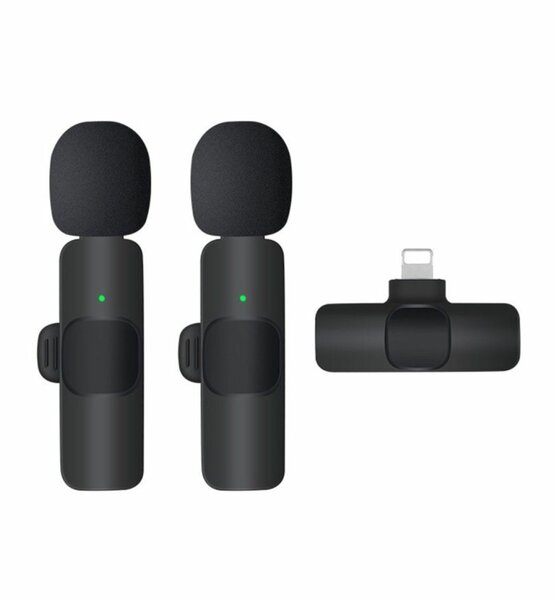 WIRELESS LAVALIER MICROPHONE 2 X TRANSMITTER