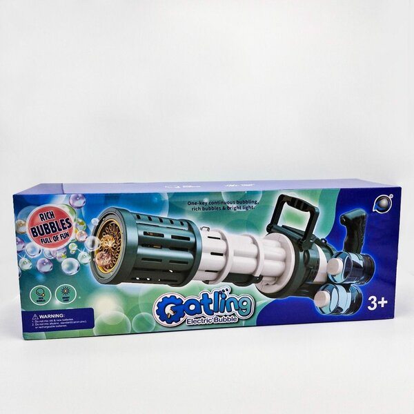 Pistolet à bulles Gatling