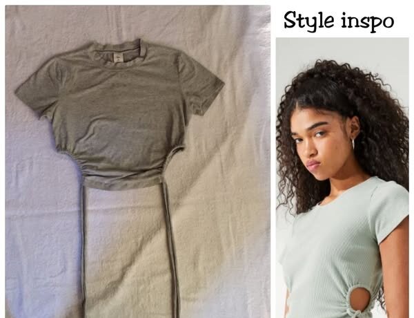 Salaula crop tops and tops