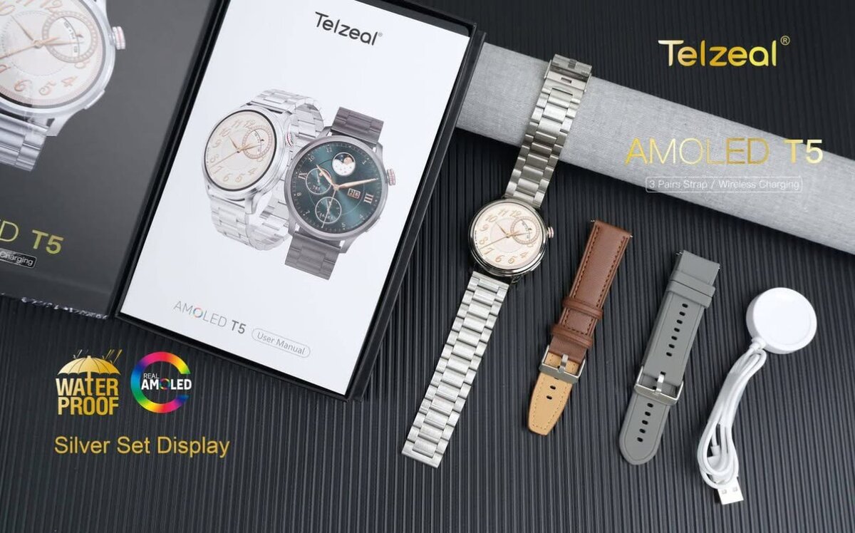 TELZEAL AMOLED T5 SMARTWATCH