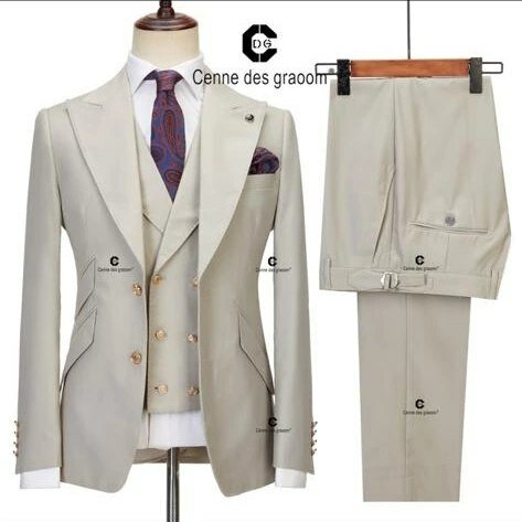 Men's suit white
