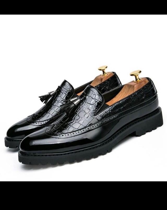 Mocassins  miroir cassée