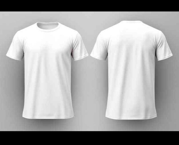 T-shirt blanc classique
