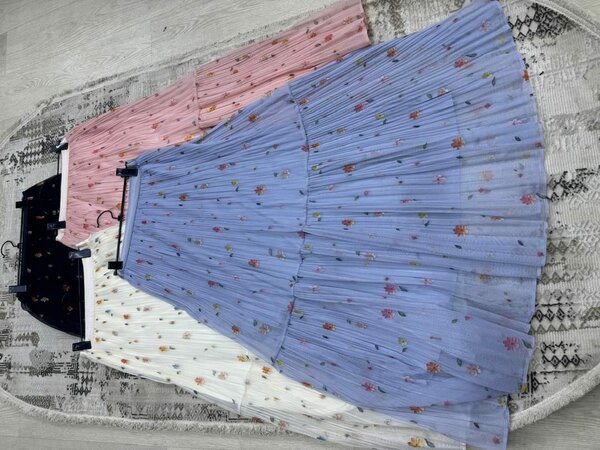 Пышные юбки на лето