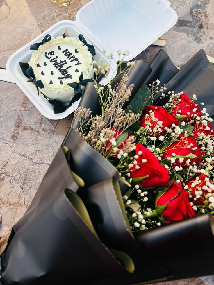 Flower bouquet combo