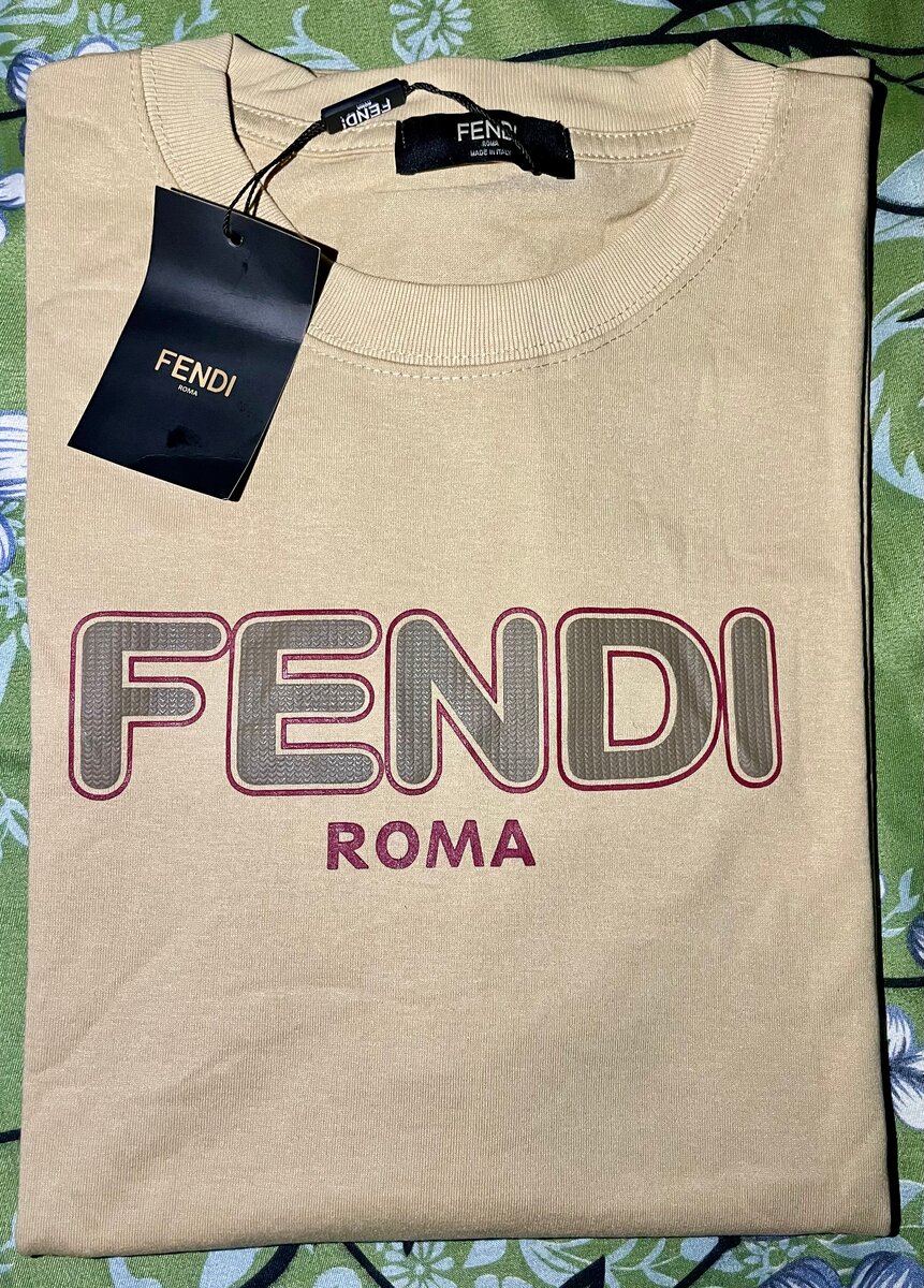 T-shirt Fendi beige chic