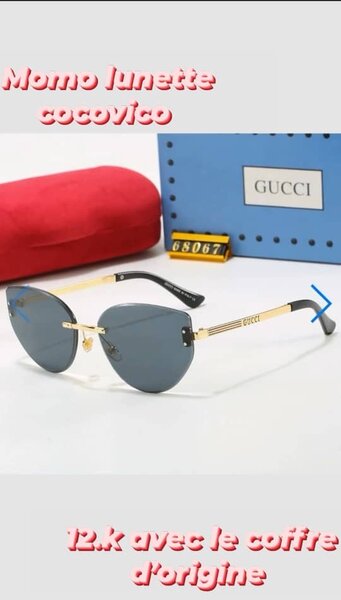 Lunettes de soleil Gucci élégantes