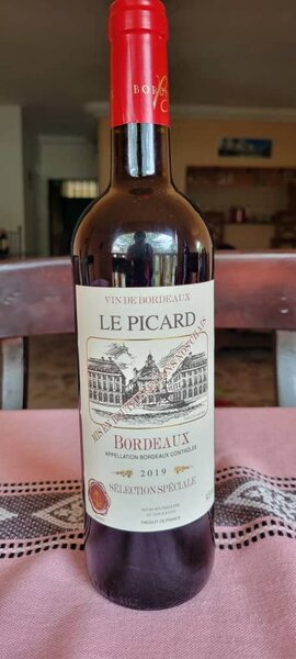 Vin Rouge Bordeaux Le Picard