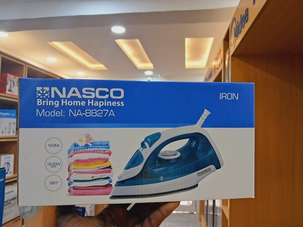 Blue Nasco steam iron