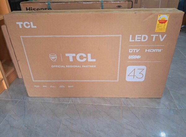 TCL 43inches television, smart