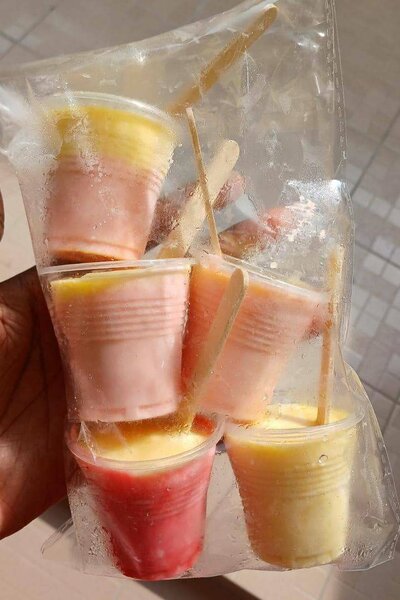 Glaces fruitées maison