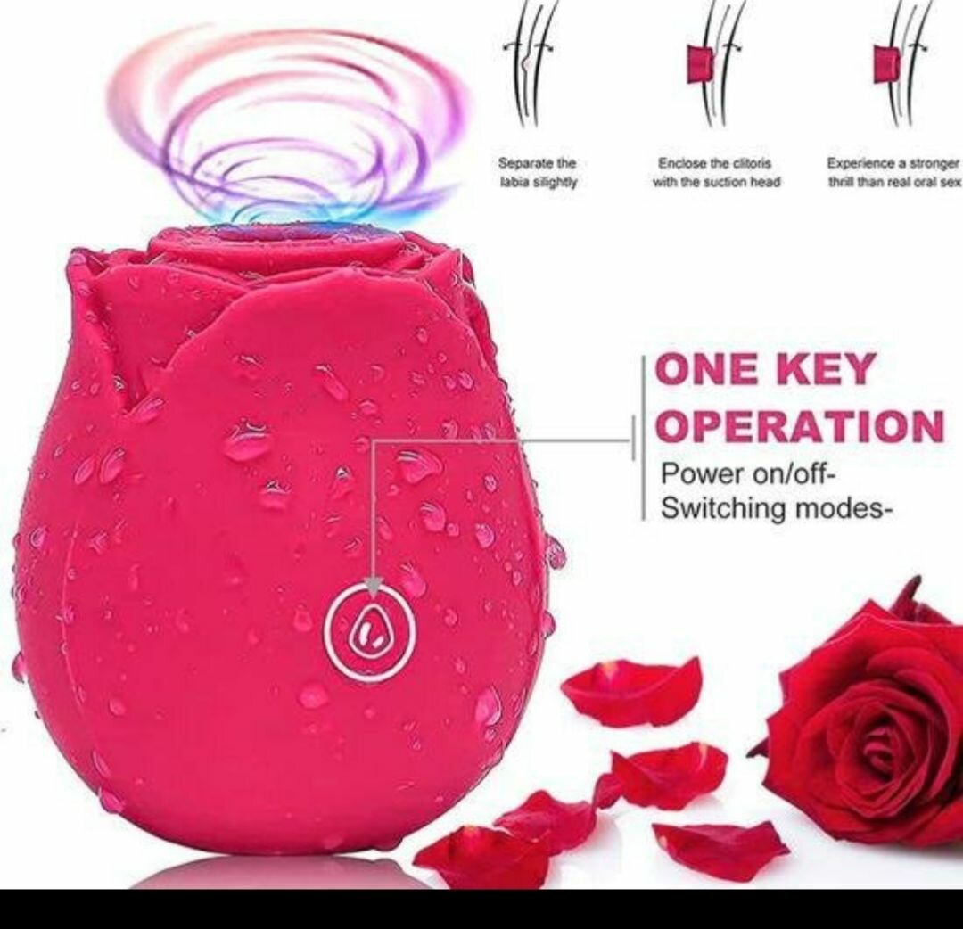 Stimulateur vibrant rose