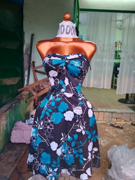 Robe Florale Évasée Femme