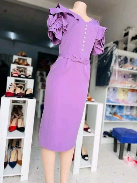 Robe violet