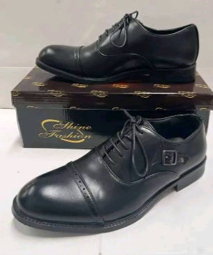 Bottines homme en cuir noir