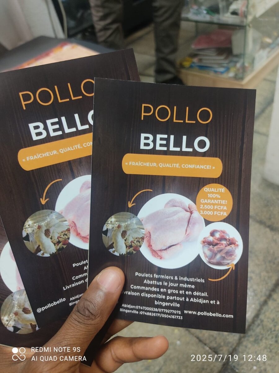 Poulet Frais de Qualité